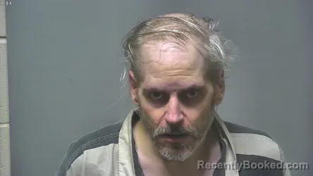 Mugshot of Aaron Josiah Warner booked in Saginaw County, Michigan on August 10, 2026