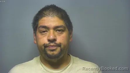 Mugshot of Juan Daniel Cardenas booked in Saginaw County, Michigan on August 13, 2026