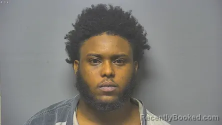 Mugshot of Jayvon Tyree Gidron booked in Saginaw County, Michigan on August 15, 2026