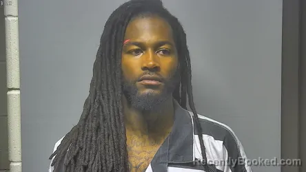 Mugshot of Diquavion Artavious Moten booked in Saginaw County, Michigan on August 15, 2026