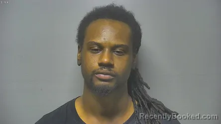 Mugshot of Joshua Lamar Hutchins booked in Saginaw County, Michigan on August 18, 2026