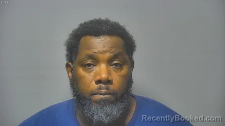 Mugshot of James Demetrius Jones booked in Saginaw County, Michigan on August 19, 2026