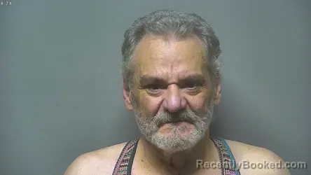 Mugshot of Ricky John Huggard booked in Saginaw County, Michigan on August 19, 2026