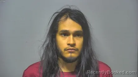 Mugshot of Noel Alejandro Acosta booked in Saginaw County, Michigan on August 21, 2026