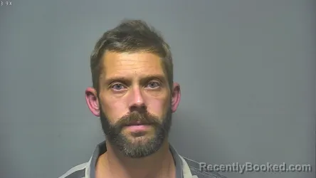 Mugshot of Brent Tristian Drown booked in Saginaw County, Michigan on August 21, 2026