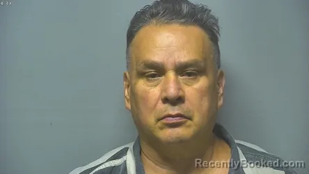Mugshot of Robert Patrick Lopez booked in Saginaw County, Michigan on August 24, 2026