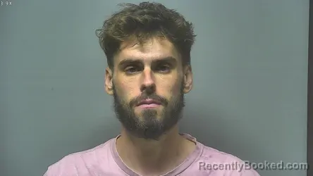 Mugshot of Justin Merritt Chadwick booked in Saginaw County, Michigan on September 9, 2026