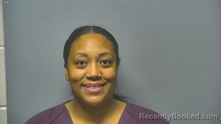 Mugshot of Shaneka Joyce Erby booked in Saginaw County, Michigan on September 9, 2026