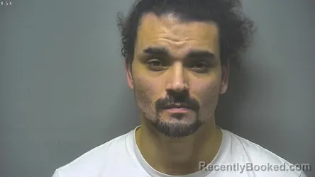 Mugshot of Joshua William Lopez booked in Saginaw County, Michigan on September 14, 2026