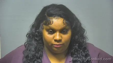 Mugshot of Juannazia Christiana Guerra booked in Saginaw County, Michigan on September 29, 2026