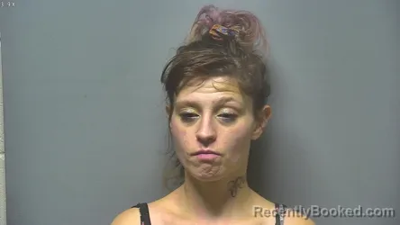Mugshot of Paige Tyler-Rose Tyson booked in Saginaw County, Michigan on September 30, 2026