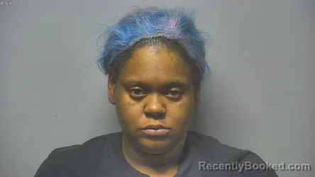 Mugshot of Chontel Lorine Koger booked in Saginaw County, Michigan on October 11, 2026