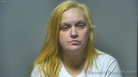 Mugshot of Christina Marie Mcfee booked in Saginaw County, Michigan on October 15, 2026