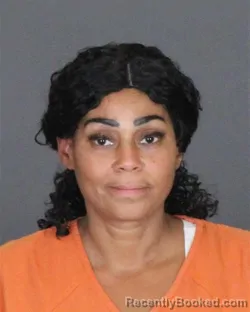 Mugshot of April Vashawn Hill booked in St Clair County, Michigan on October 7, 2026