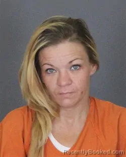 Mugshot of Ashley Renee Monto booked in St Clair County, Michigan on October 21, 2026