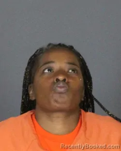 Mugshot of APRIL SHANTA THORNTON booked in St Clair County, Michigan on May 2, 2026