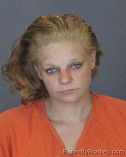 Mugshot of SHANA LYNN SURLINE booked in St Clair County, Michigan on July 7, 2026