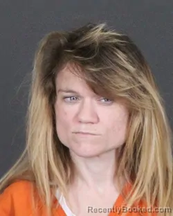 Mugshot of Breann Lauren Myers booked in St Clair County, Michigan on October 8, 2026