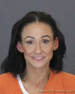 Mugshot of Amanda Sue Hoffman booked in St Clair County, Michigan on July 28, 2026