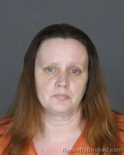 Mugshot of Mandy Lynn Mogan booked in St Clair County, Michigan on September 25, 2026