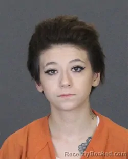 Mugshot of Trinity Faith Marie Guerrero booked in St Clair County, Michigan on August 11, 2026