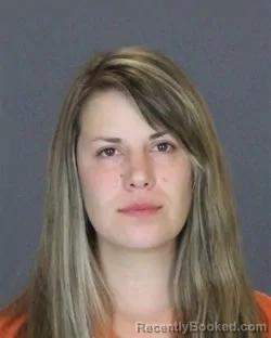 Mugshot of Brittany Marie Pelc booked in St Clair County, Michigan on July 30, 2026