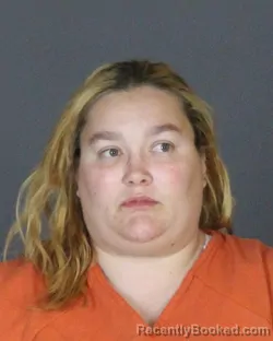 Mugshot of AMBER DAWN HUNTINGTON booked in St Clair County, Michigan on April 27, 2026