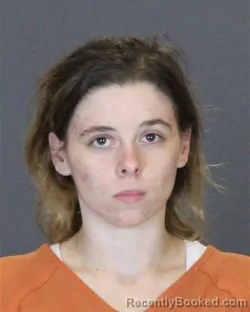 Mugshot of Haley Marie Hanley booked in St Clair County, Michigan on August 7, 2026