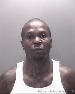 Mugshot of Lorenzo Brown booked in Robeson County, North Carolina on September 14, 2026