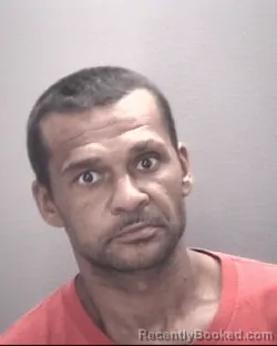 Mugshot of Adam Wesley Oxendine booked in Robeson County, North Carolina on August 21, 2026
