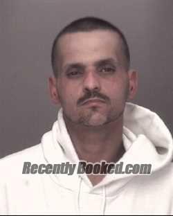 Booking photo from Robeson County, North Carolina