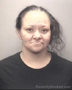Mugshot of Christine Hunt booked in Robeson County, North Carolina on September 2, 2026