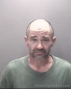 Mugshot of Douglas Reid Cox booked in Robeson County, North Carolina on September 14, 2026