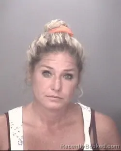 Mugshot of Christal Parker Garcia booked in Robeson County, North Carolina on August 7, 2026