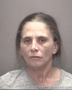 Mugshot of MARY ELIZABETH LOCKLEAR booked in Robeson County, North Carolina on April 16, 2026