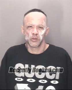 Booking photo from Robeson County, North Carolina