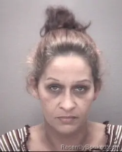 Mugshot of Alecia Ann Locklear booked in Robeson County, North Carolina on October 19, 2026