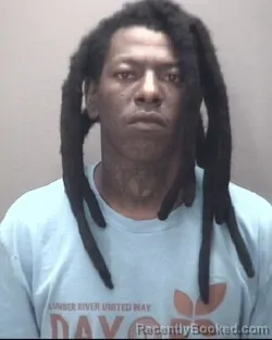 Mugshot of DAYTWONE MCRAE booked in Robeson County, North Carolina on August 3, 2026