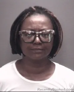 Booking photo from Robeson County, North Carolina