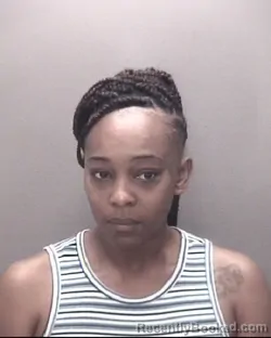 Mugshot of Pretoria Shalonda Mcdonald booked in Robeson County, North Carolina on October 16, 2026