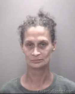 Mugshot of JENNIFER LEE LOWERY booked in Robeson County, North Carolina on June 23, 2026
