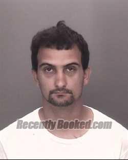 Booking photo from Robeson County, North Carolina