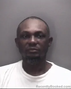 Mugshot of JERMAINE VICTOR EDWARDS booked in Robeson County, North Carolina on July 6, 2026