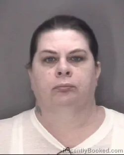 Mugshot of Lorie Lynn Sampson booked in Robeson County, North Carolina on September 14, 2026