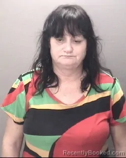 Mugshot of Elaine Teague Hardeman booked in Robeson County, North Carolina on September 5, 2026