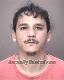 Booking photo from Robeson County, North Carolina