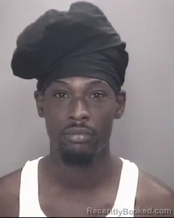 Booking photo from Robeson County, North Carolina