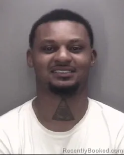 Mugshot of SHYHEIM JAMEL HINES booked in Robeson County, North Carolina on April 21, 2026