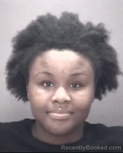 Mugshot of TYEKIA SHAASIA JONES booked in Robeson County, North Carolina on June 22, 2026