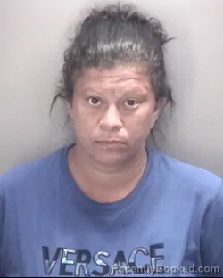 Mugshot of Brittany Leann Chavis booked in Robeson County, North Carolina on August 13, 2026